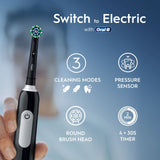 Oral-B Pro 1 Cross Action Black & Travel Case