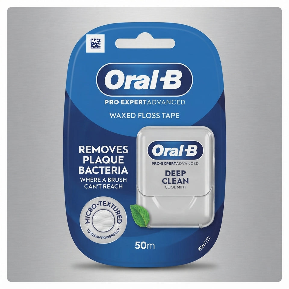Oral-B Pro Expert Flossing Tape 50m Deep Clean