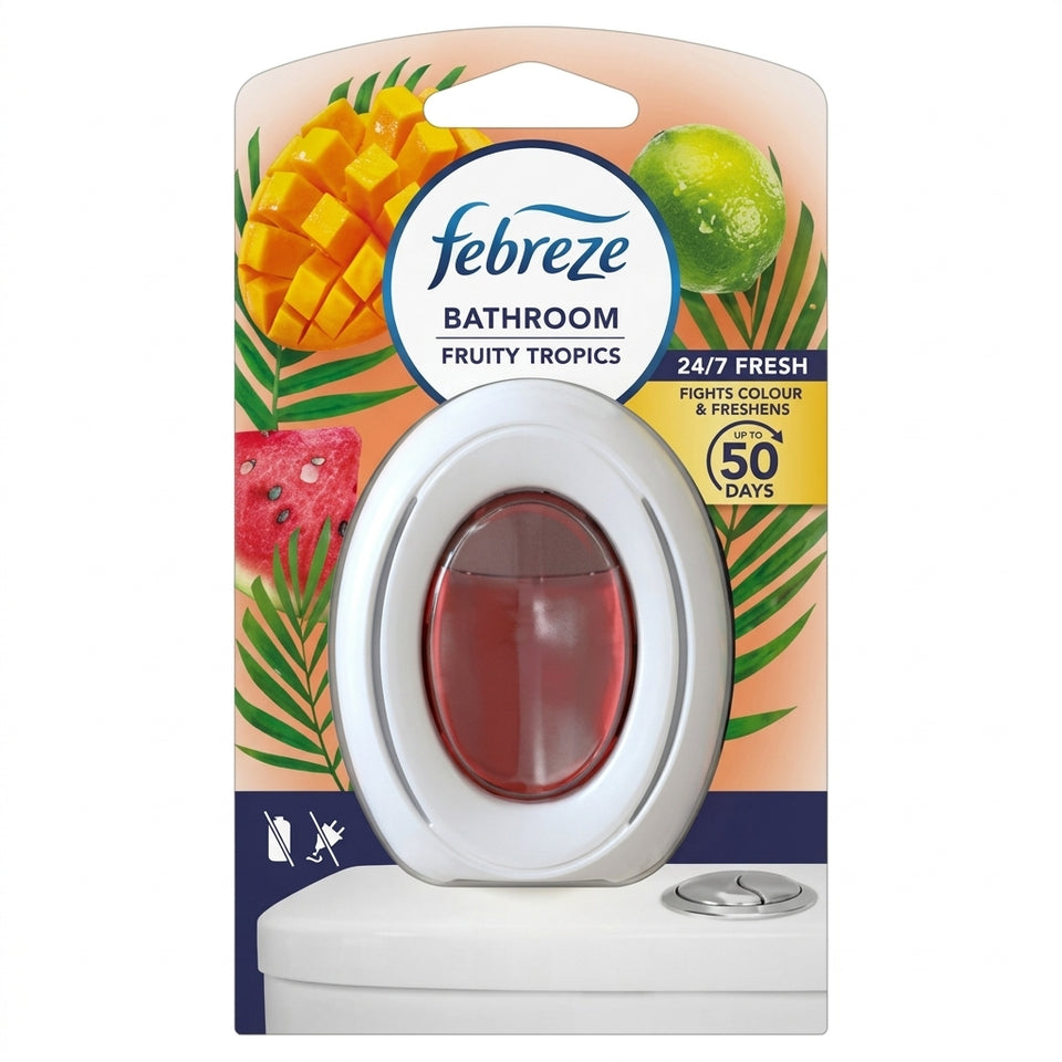 Febreze Bathroom Air Freshener Fruity Tropics (C)