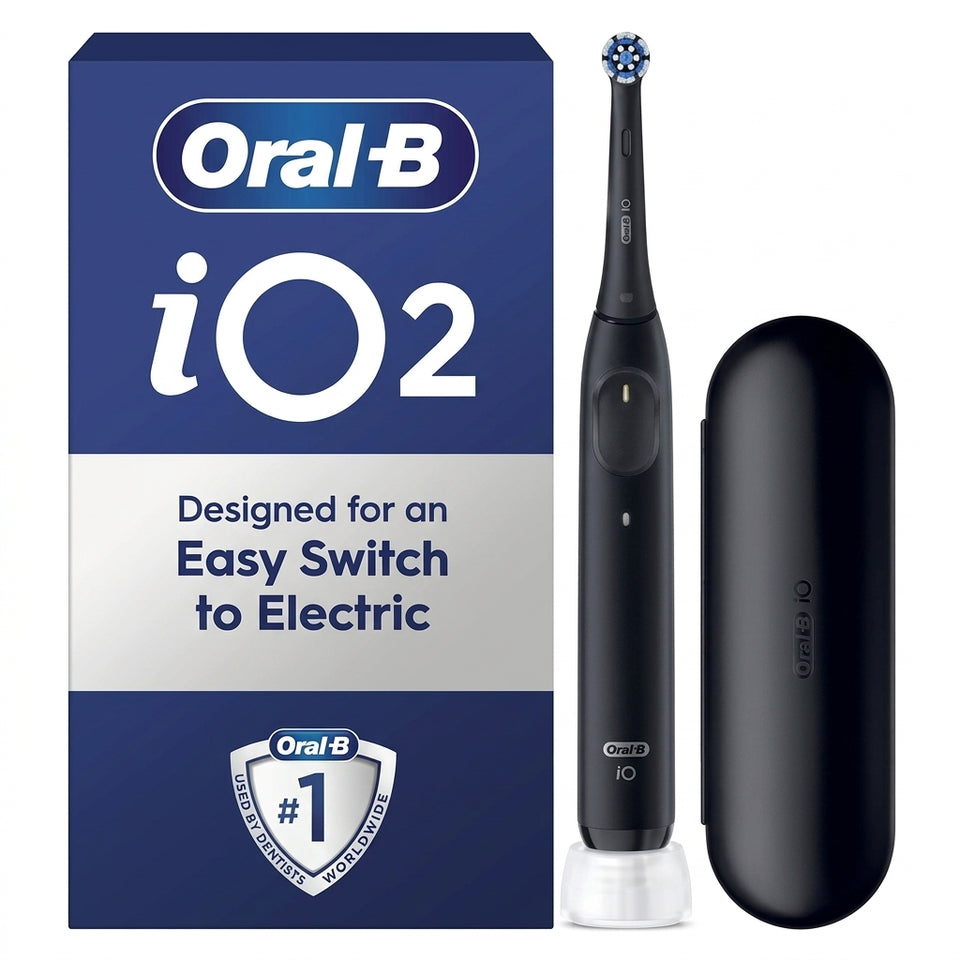 Oral-B iO2 Night Black Toothbrush + Travel Case