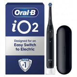 Oral-B iO2 Night Black Toothbrush + Travel Case