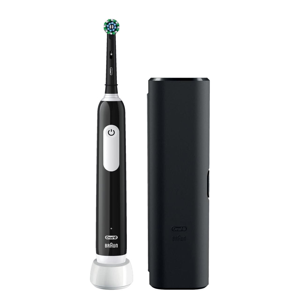 Oral-B Pro 1 Cross Action Black & Travel Case