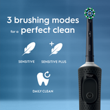 Oral-B Vitality Pro Electric Toothbrush Black + Extra Brush Head