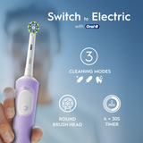 Oral-B Vitality Pro Electric Toothbrush Lilac + Extra Brush Head