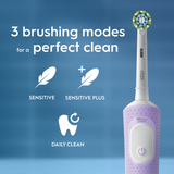 Oral-B Vitality Pro Electric Toothbrush Lilac + Extra Brush Head