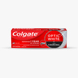 Colgate Optic White with Charcoal Teeth Whitening Toothpaste.