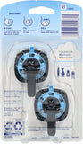 Febreze Car Ocean Air Freshener Vent Clips 2 - 2.2 ml Clips - 8 Pack